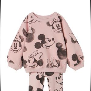 Mickey Mouse Legging Set Pink